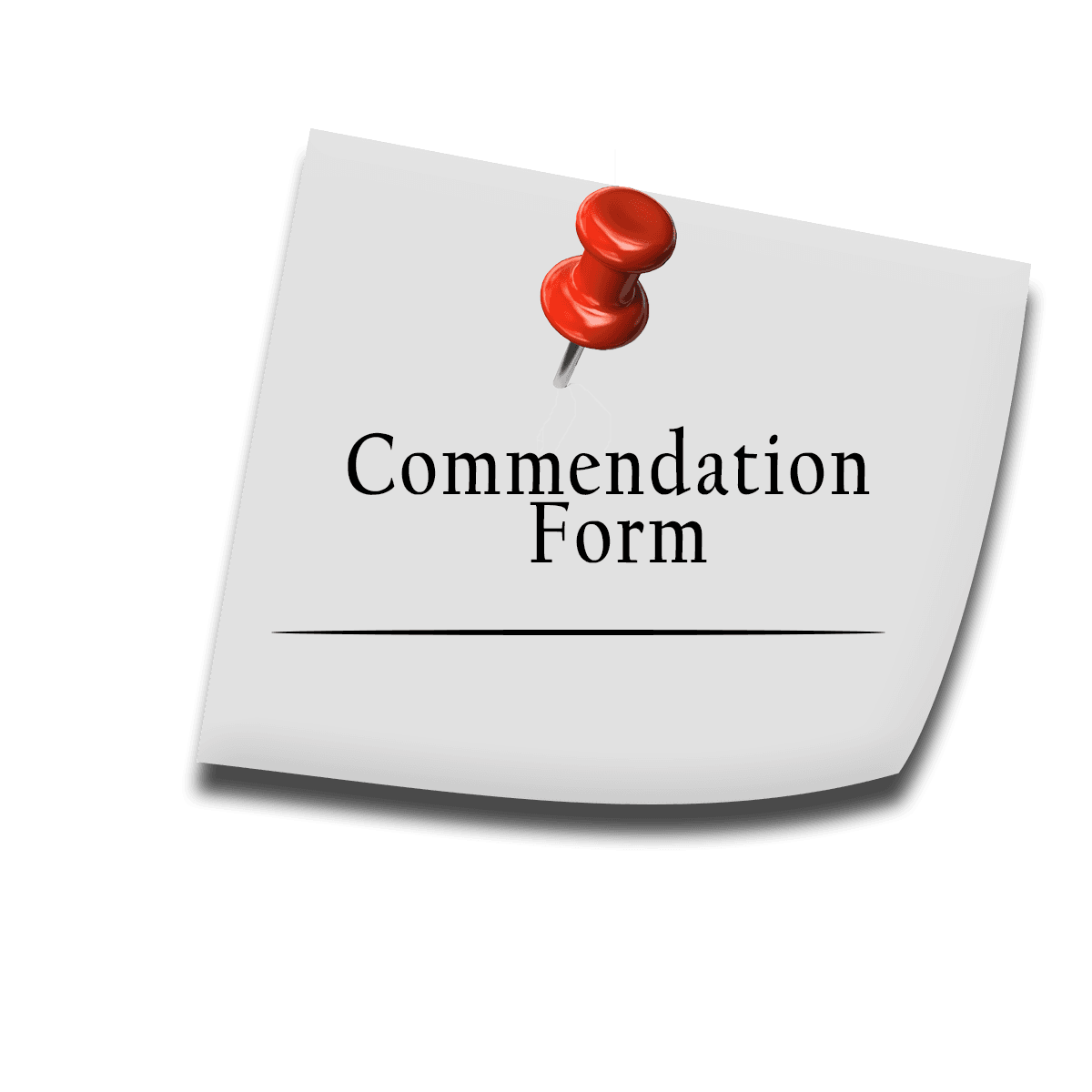 Commendation Form Graphic