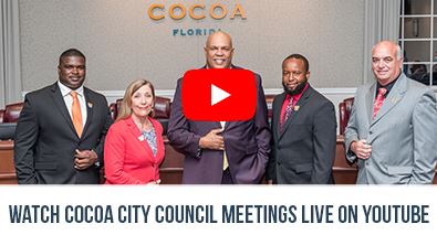 Watch Cococa City Council Meetings Live on YouTube
