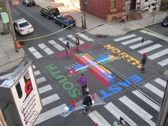 Public street art example