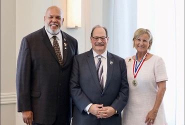 Michael Blake, Mayor of Cocoa, Greg Ross, Mayor of Cooper City, Holly Smith, Sanibel Councilmember 